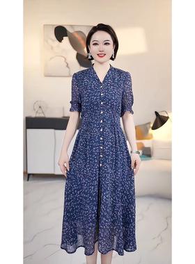 【深圳薇姐清仓】P高端大码原创遮肉显瘦连衣裙 P2090