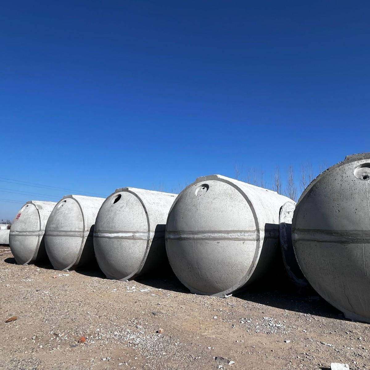 钢筋混凝土化粪池20立方方形模块式预制水泥隔油池