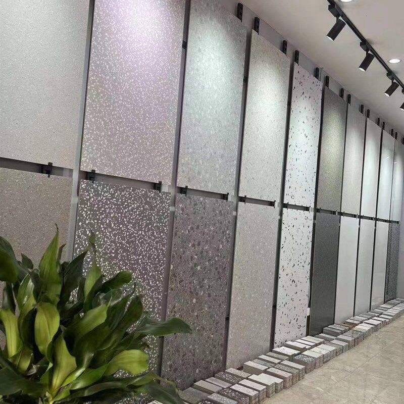 通体水磨石地砖750X1500x酒饭店防滑仿古砖服装店防滑瓷砖仿小碎