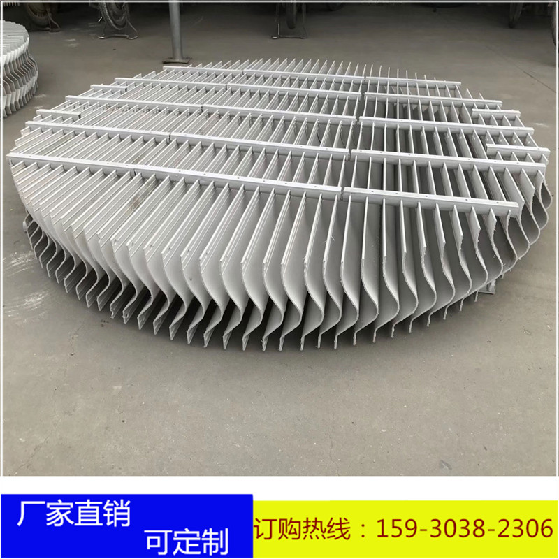 脱硫塔除雾器玻璃钢PP屋脊式除雾D器折流板丝网除沫除尘器除雾器