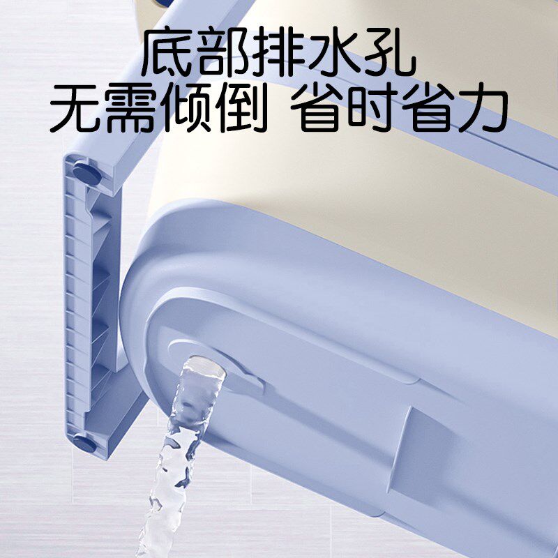 婴儿洗澡盆宝f宝浴盆儿童大号可折叠新生儿可坐浴桶小孩泡澡婴幼