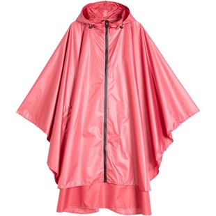 时尚 雨披骑车走路漂流玩R水服旅行徒步防 斗篷雨衣大码 潮流风衣式