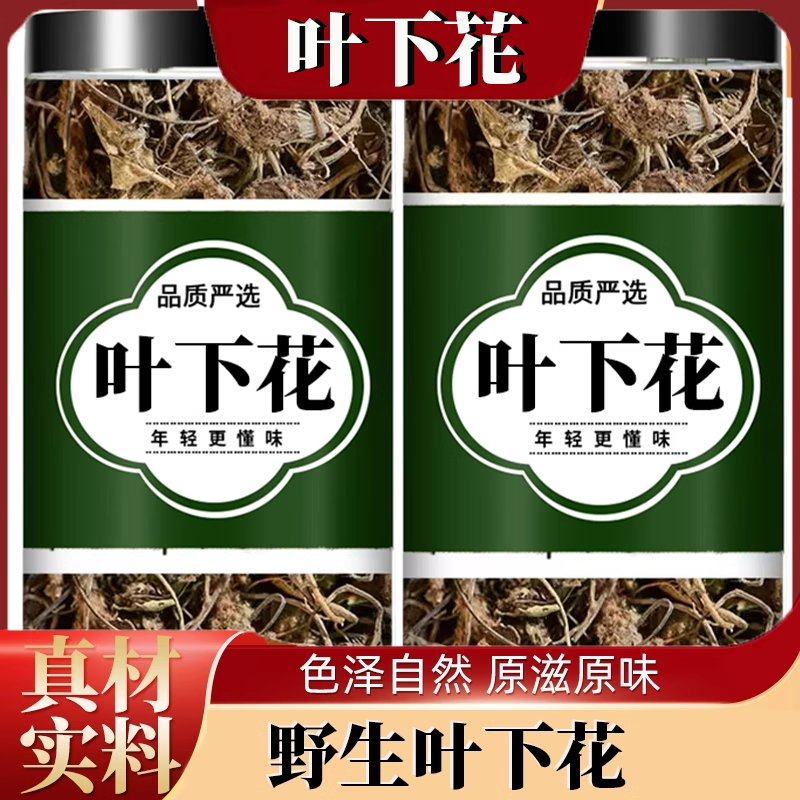 【地道无硫】云南中药材叶下花 追风箭根云南500克包邮有叶上花