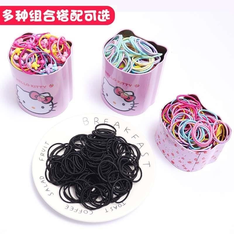 儿童头绳不伤发橡皮筋发绳女孩C扎头发圈公主皮筋可爱发饰新品