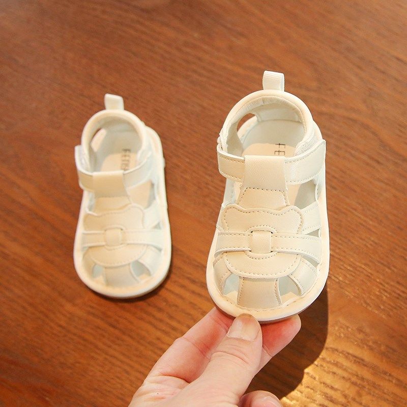 夏季一岁女宝宝叫叫凉鞋包头幼童软底D学步鞋6到12个月婴儿公主鞋,童鞋/婴儿鞋/亲子鞋,学步鞋,淘宝优惠券,粉丝福利购,淘宝优惠卷