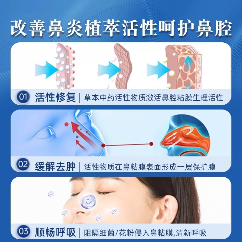 鼻焱专用枕头鼻痒鼻塞儿童成人鼻窦鼻涕中药炎苍耳鹅不食草防过敏