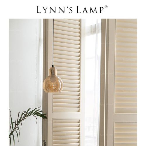 Lynns立意 北欧餐厅吧台吊灯 玻璃龙珠甜品店网红床头飘窗灯具