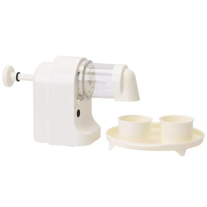 电动刨冰机家用小型冰沙机儿童碎冰家庭手摇器绵绵雪花手动不插电