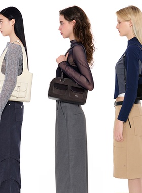 【李佳琦直播间时尚节付定金】韩国Standoil保龄球包+短柄+菲卡包