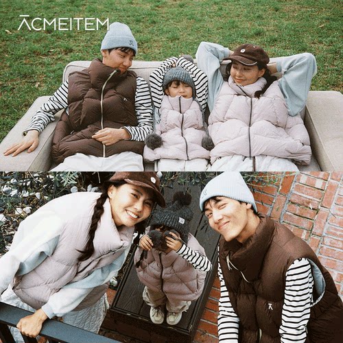 ACMEITEM爱棵米 户外立领羽绒马甲超轻防泼水羽绒背心男女