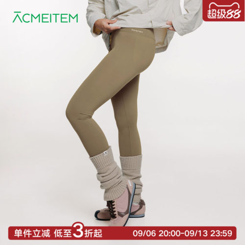ACMEITEM爱棵米 徒步运动健身打底裤休闲修身长裤高弹瑜伽裤女士