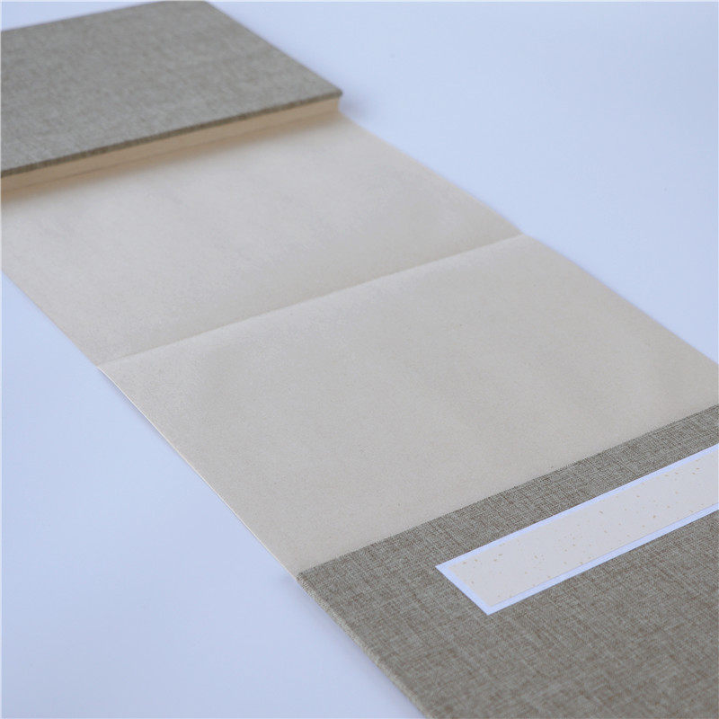 仿古色宣纸册页本 双层加厚毛笔书法绘画写生12折24页6折半生半熟