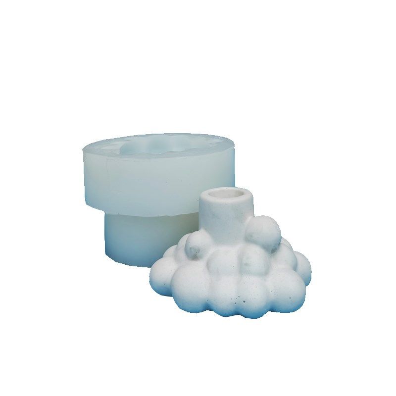 圆点蜡烛模具家居云朵堆摆件磨具香薰蜡烛石膏工艺品订做烛台模具,鲜花速递/花卉仿真/绿植园艺,花艺材料,淘宝优惠券,粉丝福利购,淘宝优惠卷