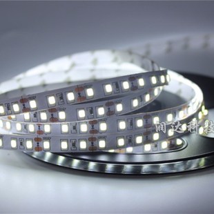 led灯带12V2835软灯条120灯每米超高亮软灯带裸板不防水窄板 包邮