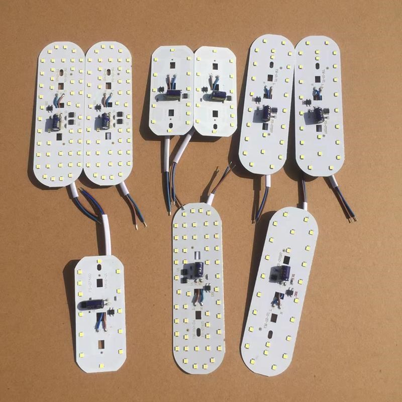 LED防潮灯光源配件替换灯芯高压220V含驱动光源一体白光8W12W24W