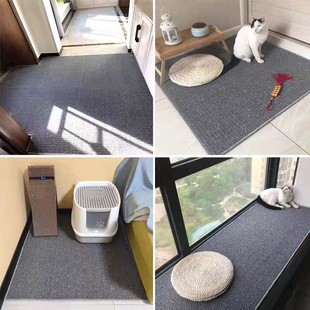 仿剑麻进门地毯入户地垫吸水门口垫浴室门垫玄关飘窗垫卧室床边毯