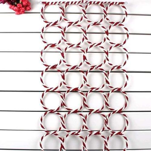 鹦鹉玩具 鸟类攀爬网 大型鹦鹉攀爬网圈 鸟类玩具用具73cmx38cm