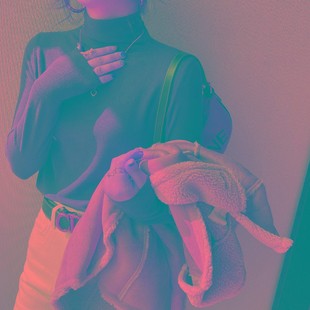 阳离子打底衫 自发热洋气百搭磨毛上衣 女内搭秋冬半高领2021年新款