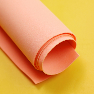 大张海绵纸彩色泡沫纸儿童手工玫瑰花制作加厚金粉海棉纸diy材料