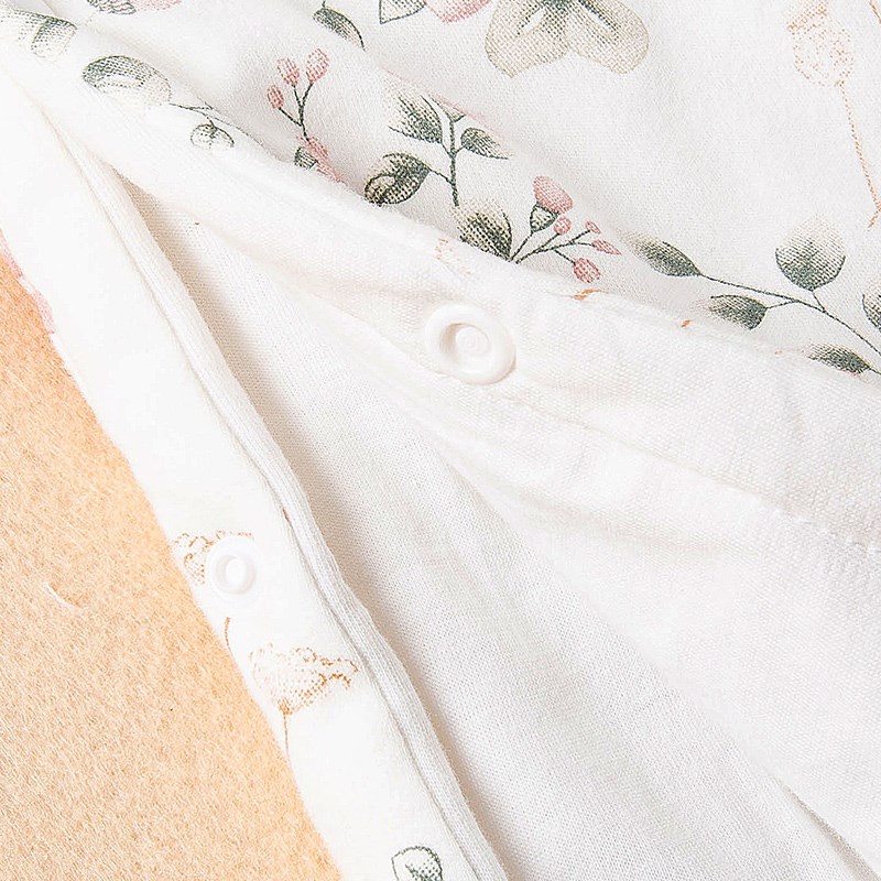 儿童睡袋秋冬款纯棉新生儿背心式防踢被加厚睡衣婴儿夹棉无袖睡袍