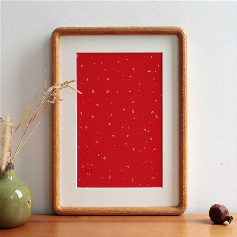 自己写横竖两用满月周岁按脚印空白实木相框摆件装饰挂画定制内容