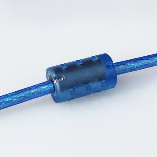 高速USB2.0方口打印机线 双层屏蔽带磁环电脑数据连接延长线