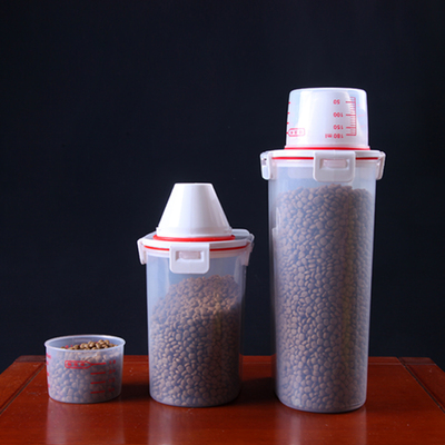 猫粮狗粮储存桶宠物储粮罐防潮收纳箱盒子猫咪粮食存储桶小密封桶