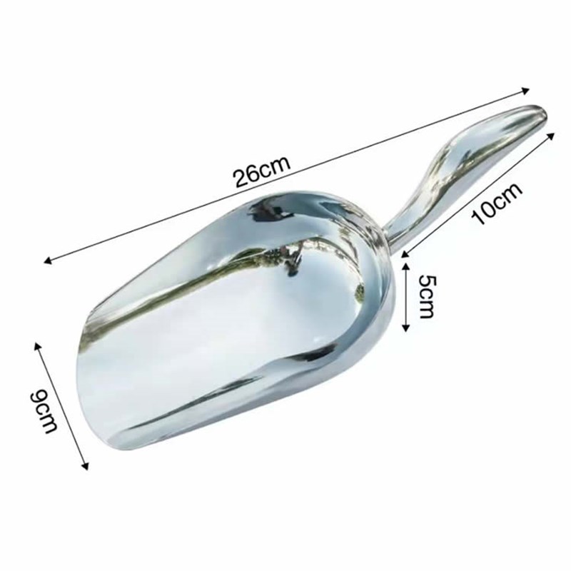 上盆配土拌土铲 加厚合金不锈钢曲柄冰铲握感舒适园艺铲子