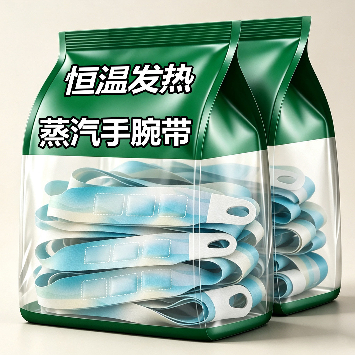 手腕热敷贴艾灸护腕带运动加热发热防护蒸汽冬季暖手暖贴神器腱鞘