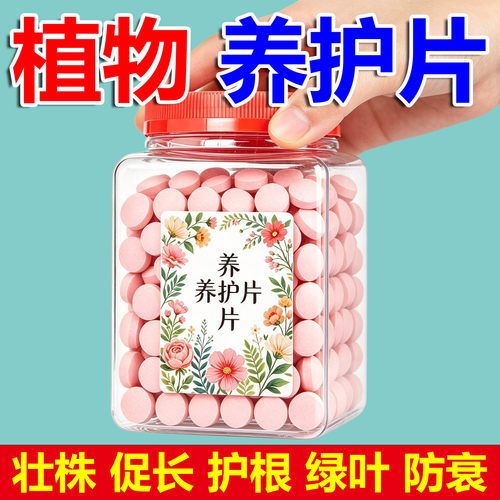 植物养护片缓释型肥料片氮磷钾绿植种花养花家用果蔬盆栽营养片