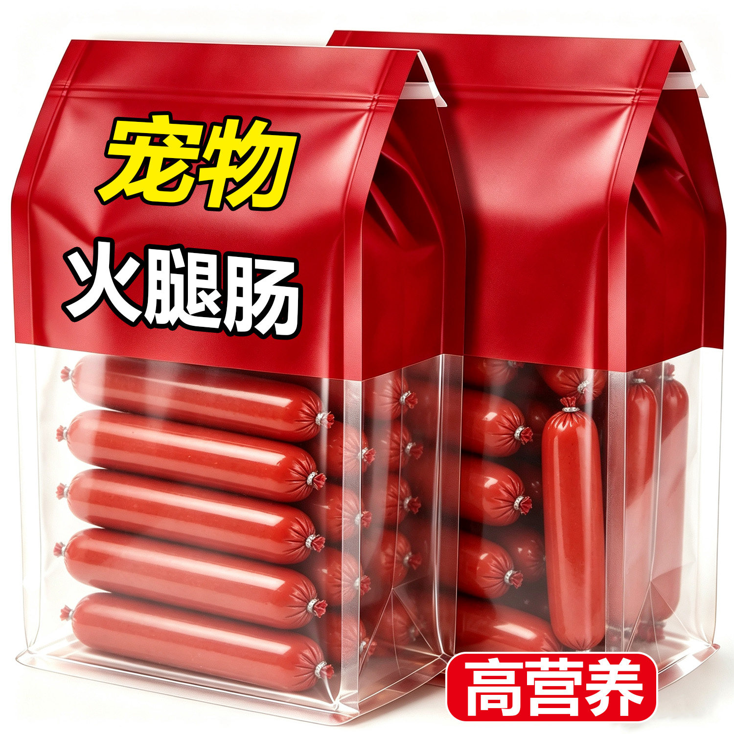 宠物零食火腿肠狗狗猫咪吃的零食整箱批发成幼犬训练奖励宠物香肠