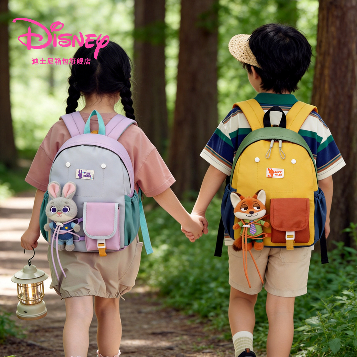 迪士尼儿童背包男孩外出旅游小学生春游小书包2026新款旅行双肩包