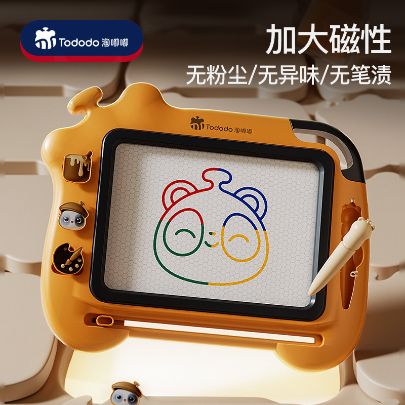 儿童画板家用幼儿磁性写字板一岁宝宝涂鸦磁力画画新款,玩具/童车/益智/积木/模型,画板,淘宝优惠券,粉丝福利购,淘宝优惠卷