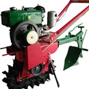 矮架款 微耕机多功能翻地开沟除草播种设备农用手扶耕种机械 链轨式