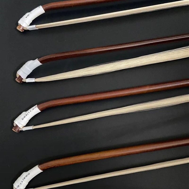专业级紫竹二胡弓子福建紫竹 弹性好 二胡琴弓二胡配件天然白马尾