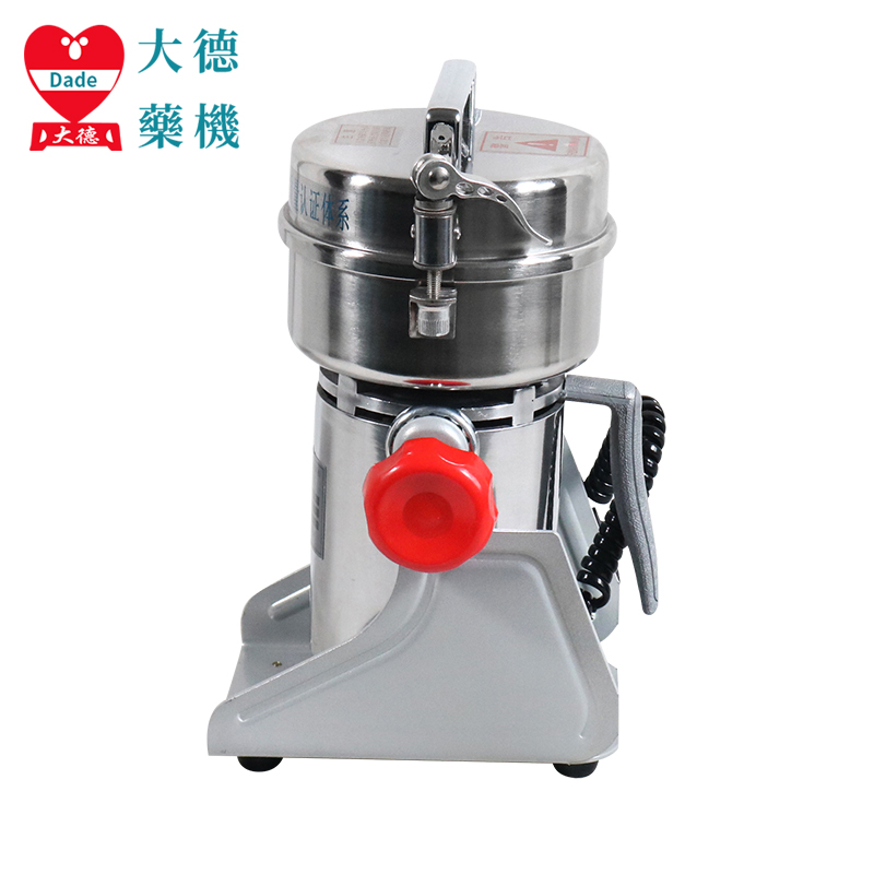 大德粉碎机家用小型高效磨粉机DFY-200C高速五谷中药超细打粉机