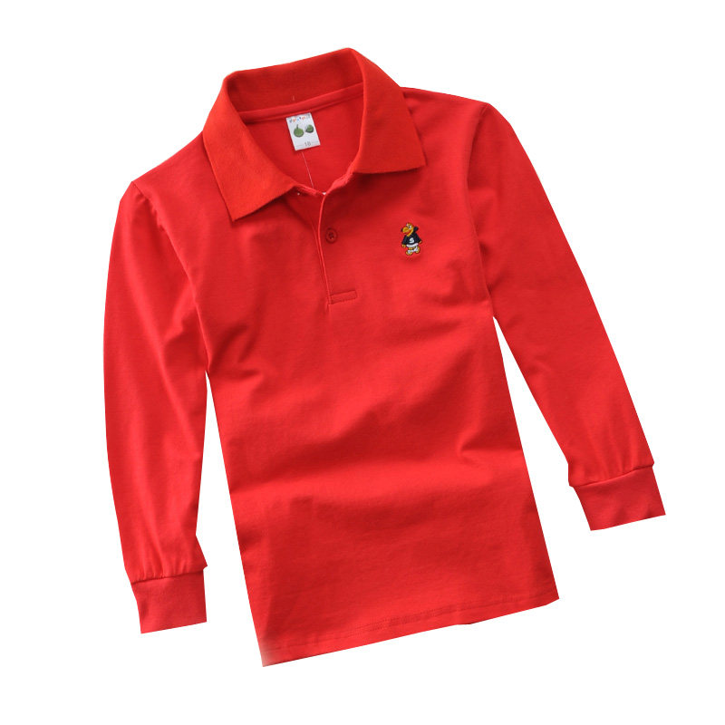 童装儿童秋装纯白色校服男童长袖T恤儿童翻领纯棉长袖polo衫园服,童装/婴儿装/亲子装,T恤,淘宝优惠券,粉丝福利购,淘宝优惠卷