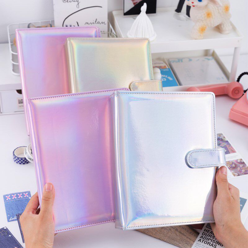 追星收纳镭射四宫格卡册专辑小卡收纳册3寸紧凑型卡页加厚内页爱