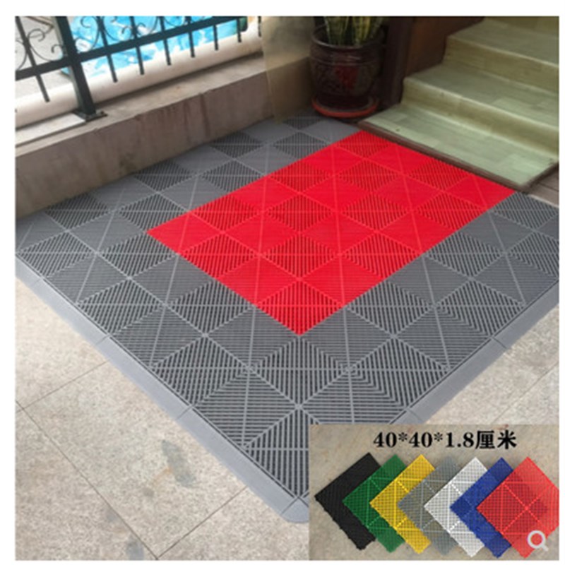 汽车垫排水网格塑料修理厂绝缘可拼接地面镂空地垫