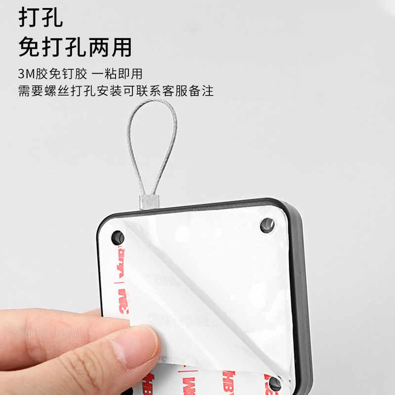 自动关门闭门器免打孔简易自动拉绳液压缓冲家用推拉门移门闭合器