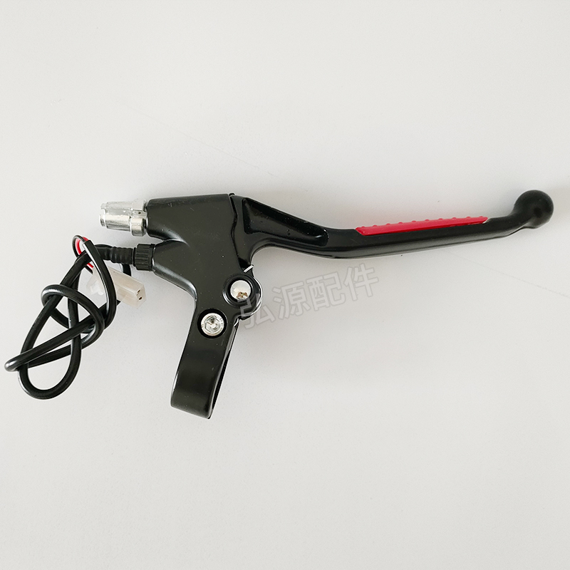 工程电动三轮车左右刹车把手小骑兵手推车灰斗车刹把手闸刹车装置