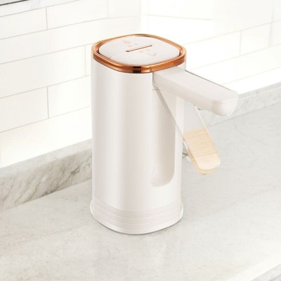 伙妹桶装水抽水器家用电动大桶矿泉水取水器折叠水泵充电款水抽子