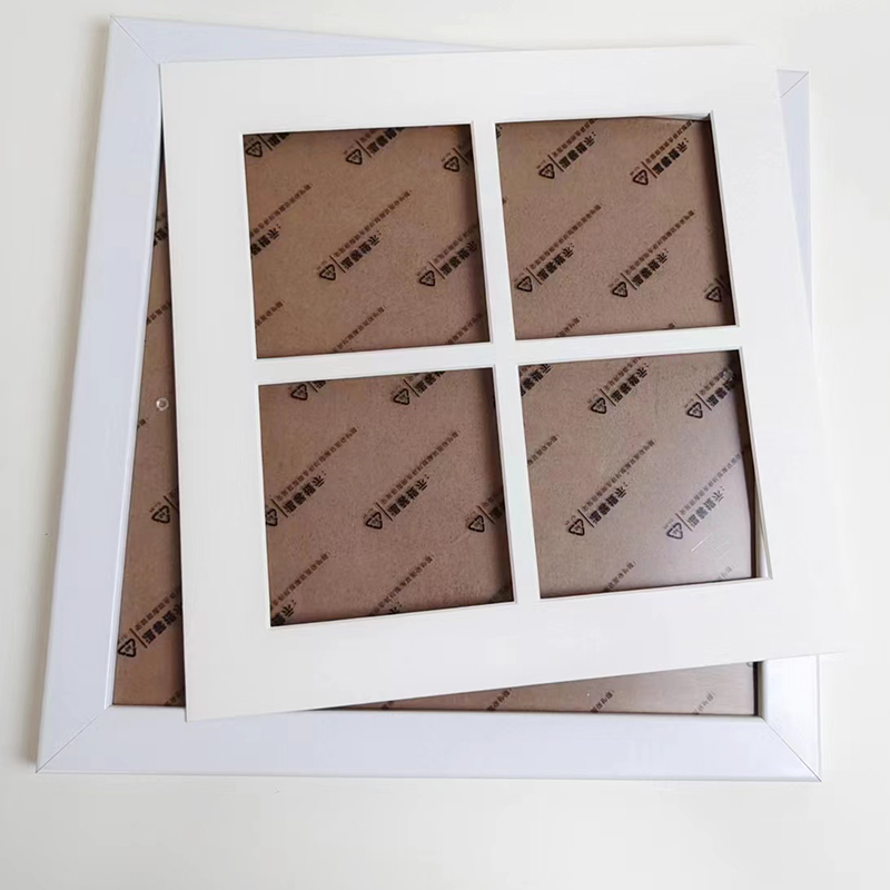 相框画框内衬卡纸装裱567810寸4k9宫格正方型定制8开A4A3米白色