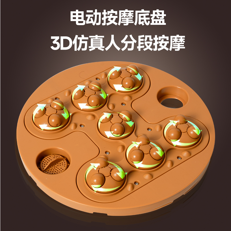 全自动电动按摩木桶恒温加热过小腿家用智能语音熏蒸足浴盆泡脚桶