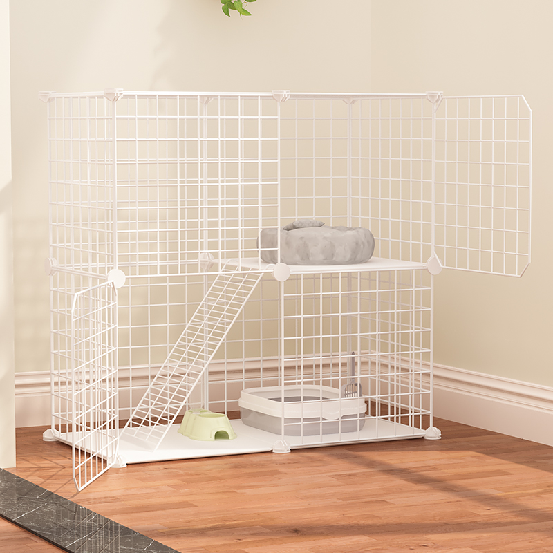 猫笼子家用室内别墅带厕所不占地小型猫咪舍大猫窝猫屋猫爬架一体