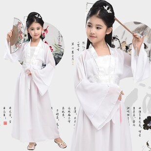 古装七儿童成人红楼梦林黛玉薛宝钗表演出服装仙女小龙女生世秋冬