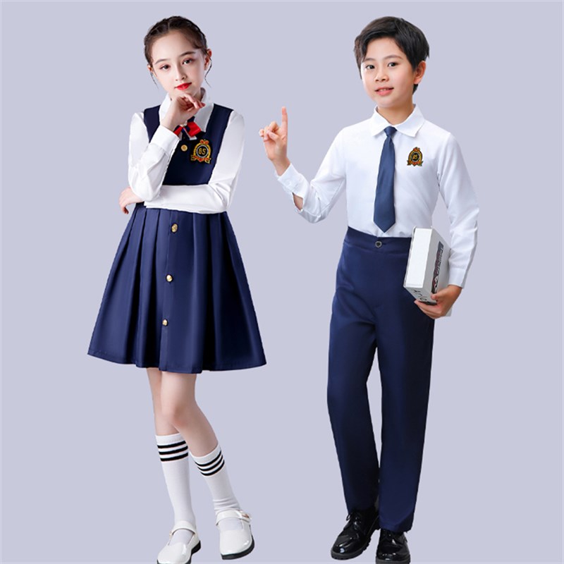 六一儿童合唱演出服男女中小学生大合唱团表演服爱国诗朗诵比赛服