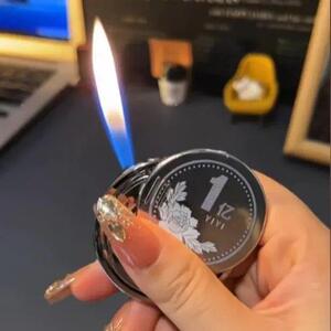 创意转大钱侧滑打火机拾光优选礼品潮玩个性送男朋友充气点烟器