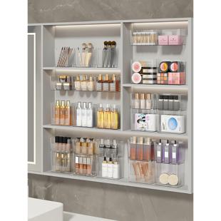 チュシンミ 浴室化妆收纳盒镜柜内分层置物架卫生间柜子收纳神器