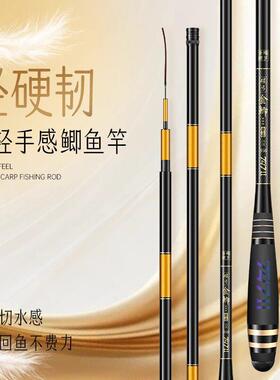 德国Enna鲫鱼竿台钓竿手竿超轻超硬19调鲫鱼竿大四节野钓休闲